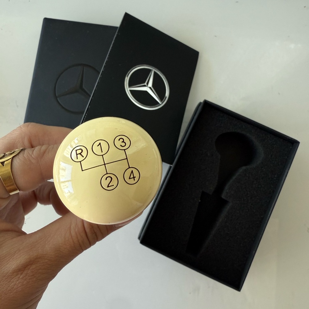 Mercedes Gear Shift Knob Wine Stopper
